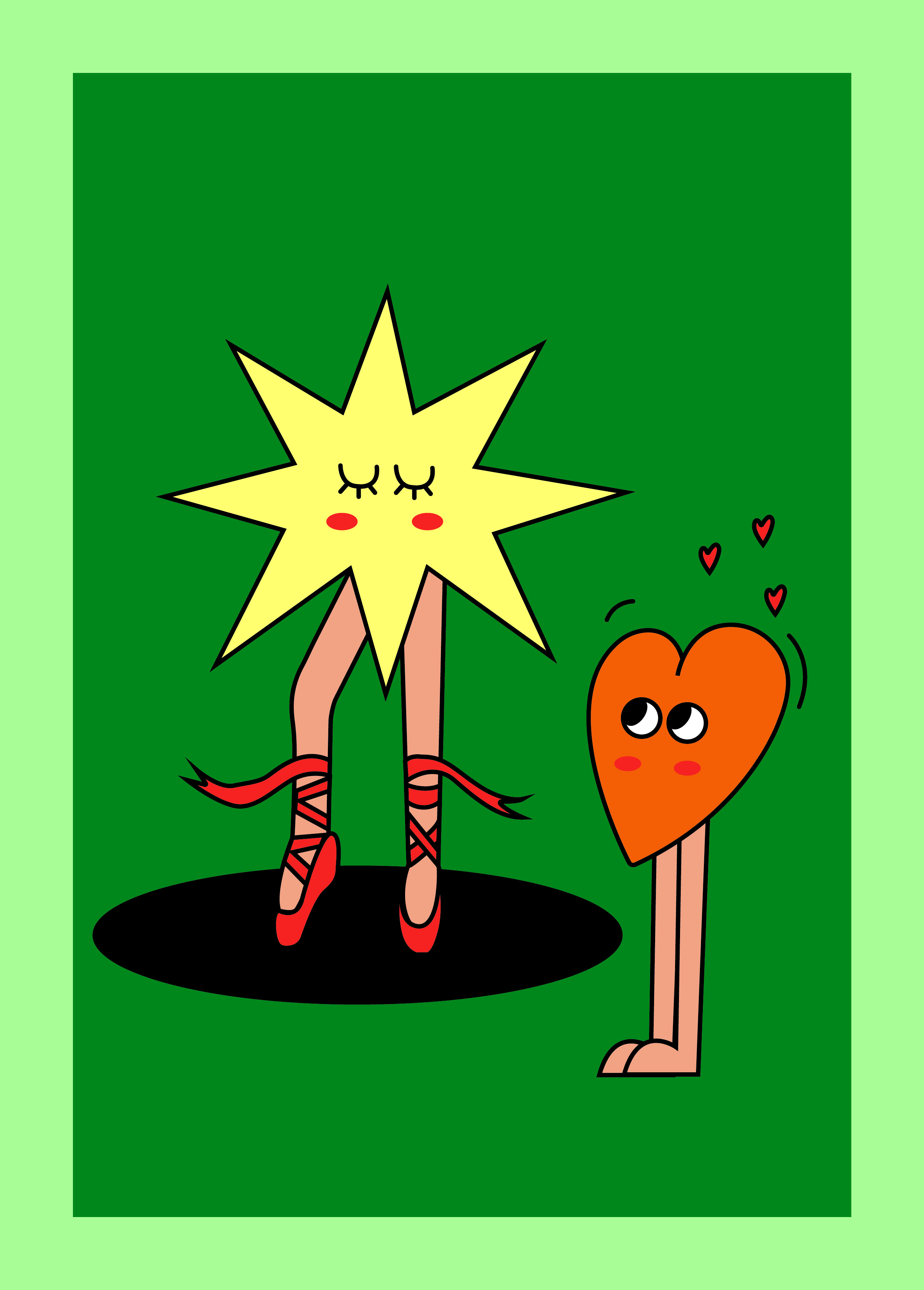 Affiche La danseuse étoile