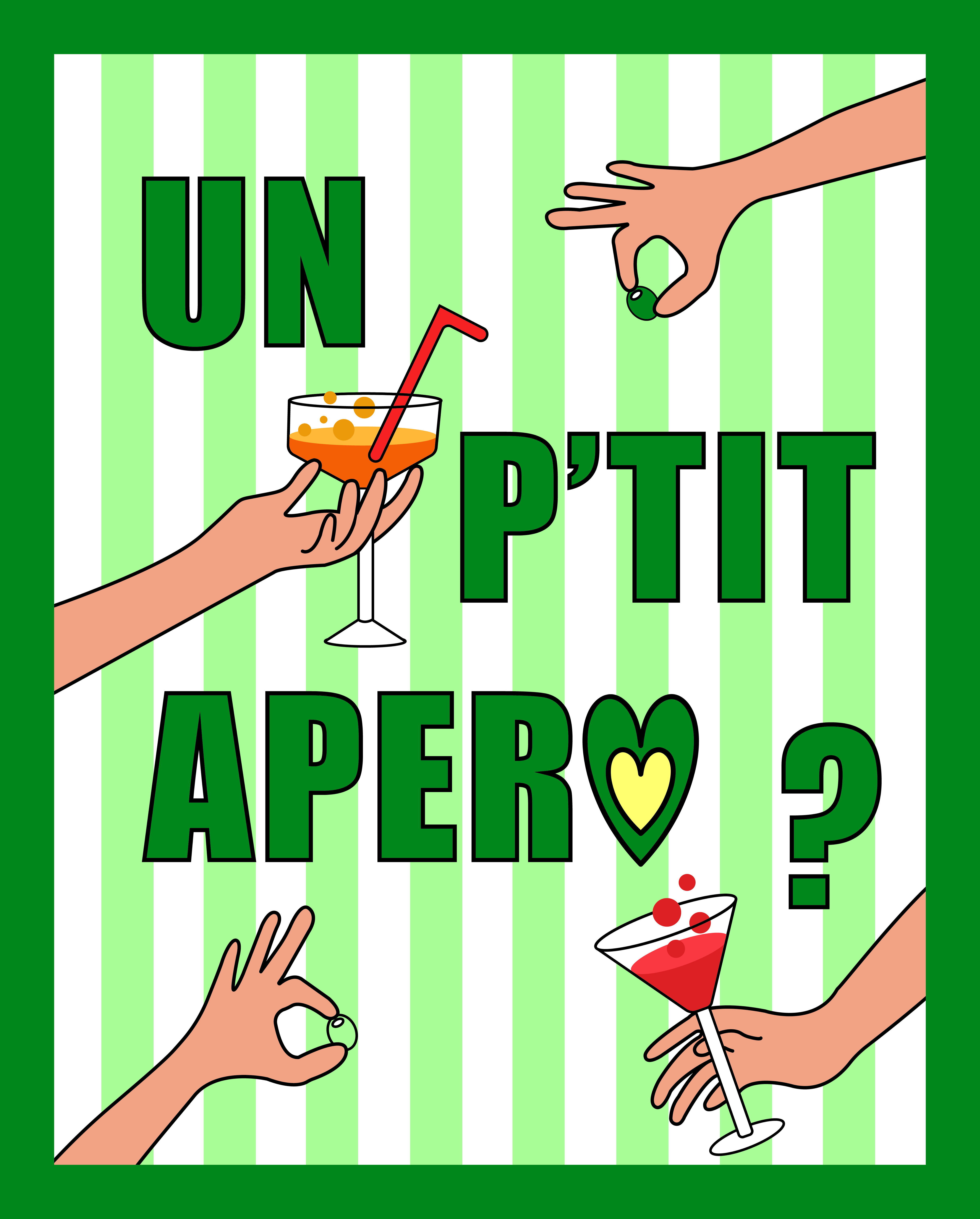 Affiche « Un P’tit Apéro ? »