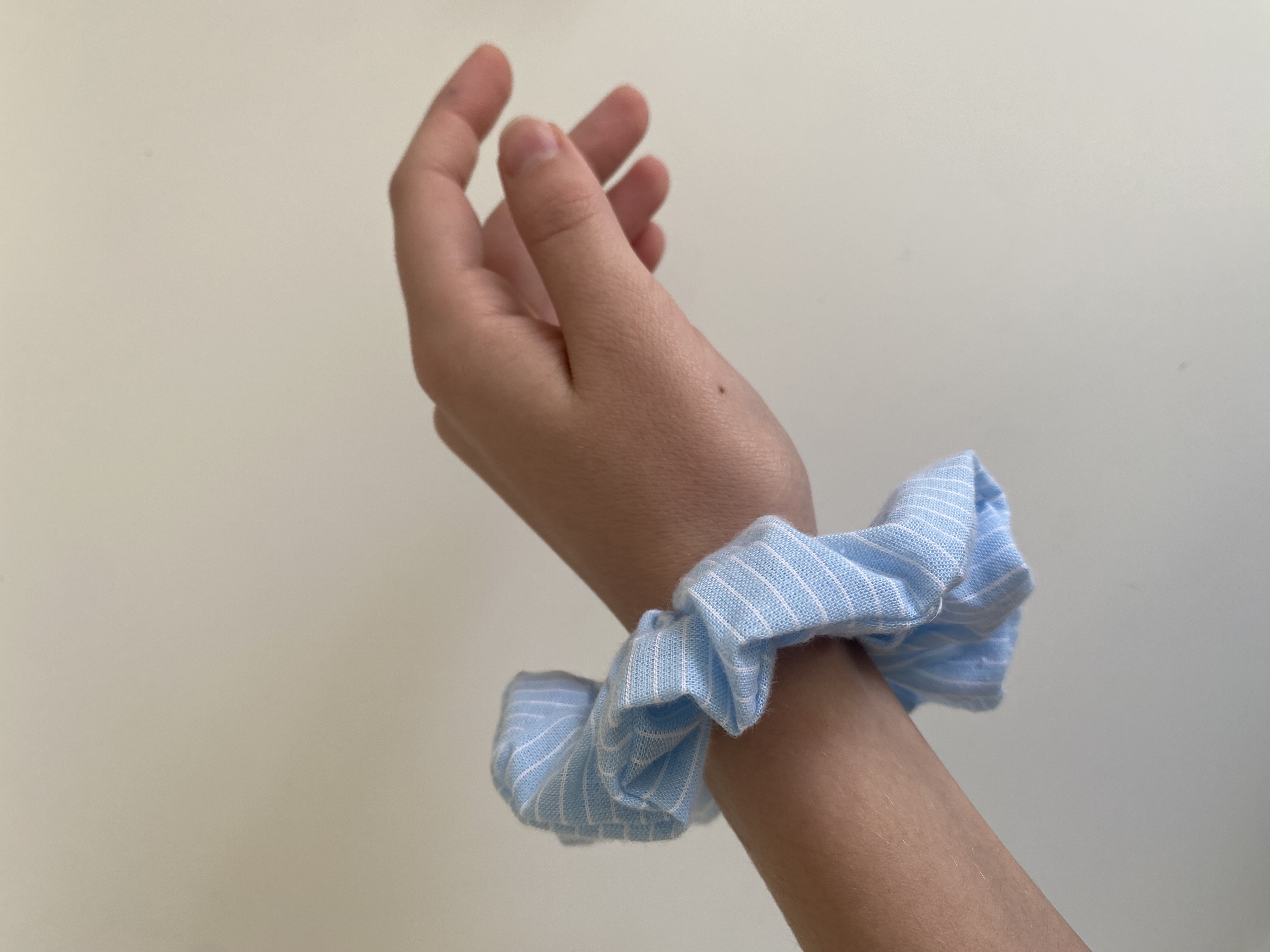 Elastique - rayé bleu