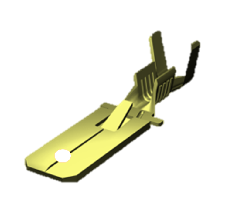 TERMINAL ELECTRICA MACHO 6,3 RT. LAT.NT SEC. 1-2,5