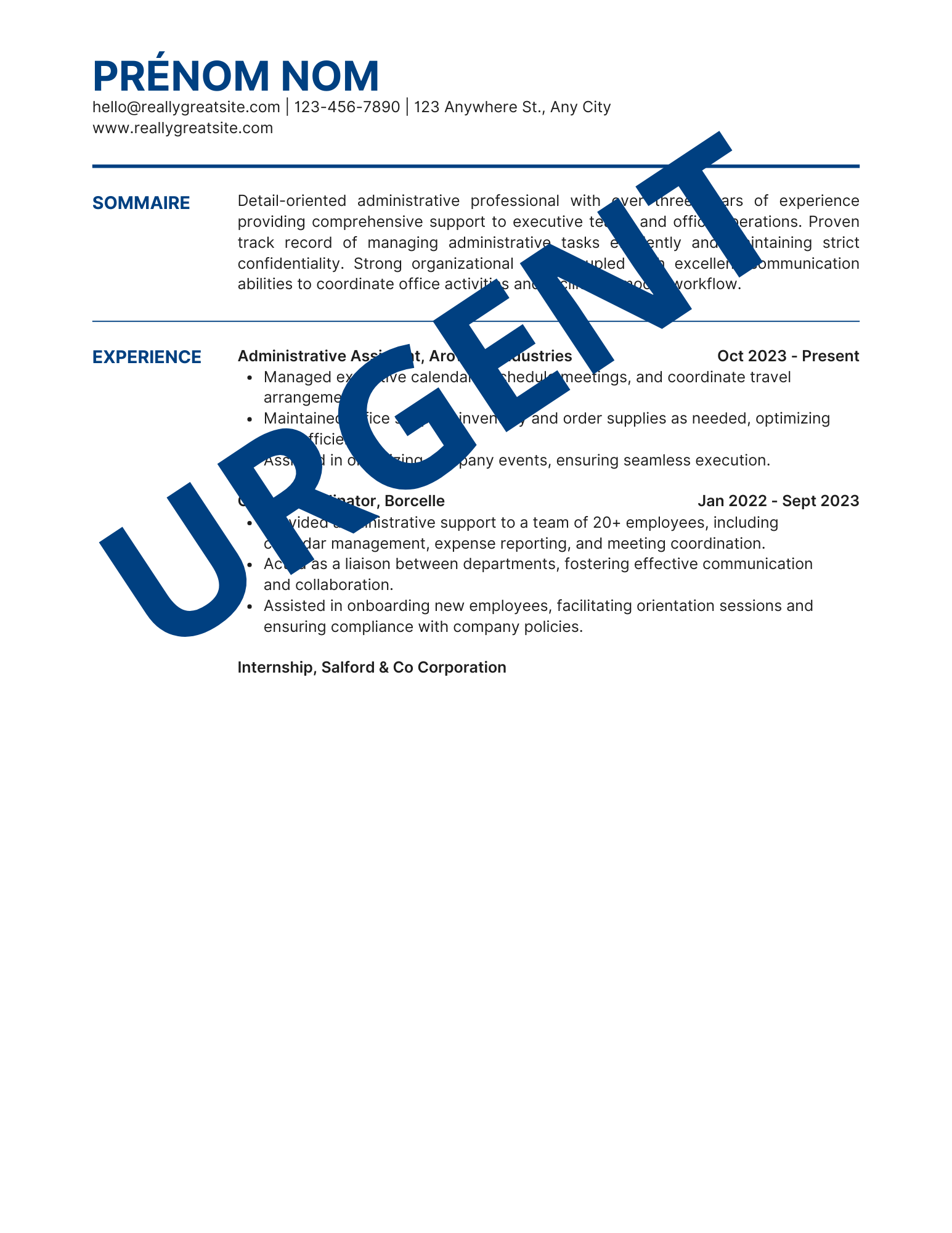 Service urgent 48h 