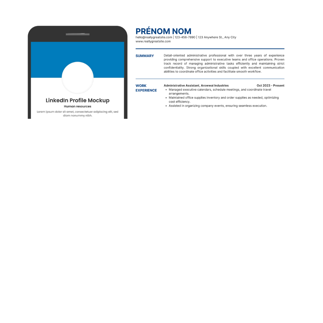 Pack CV et Linkedin en anglais