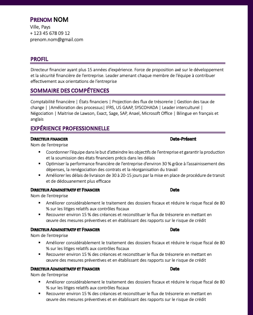 CV Hyacinthe
