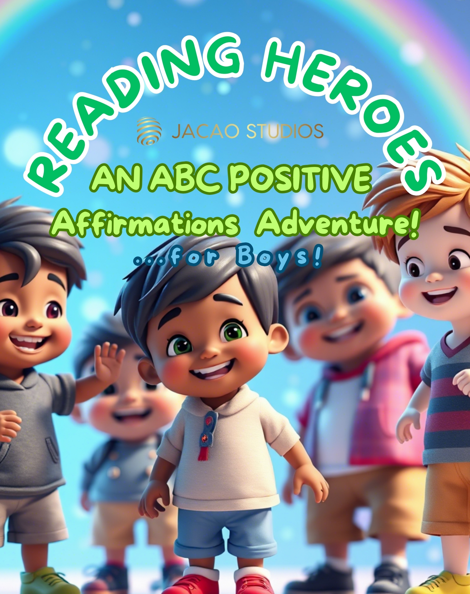 Reading Heroes: An ABC positive affirmations adventure for boys!
