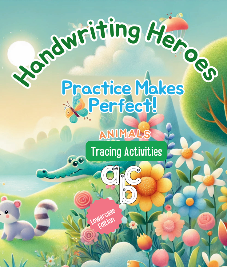 Handwriting Heroes: Animal Adventures with Little Letters
