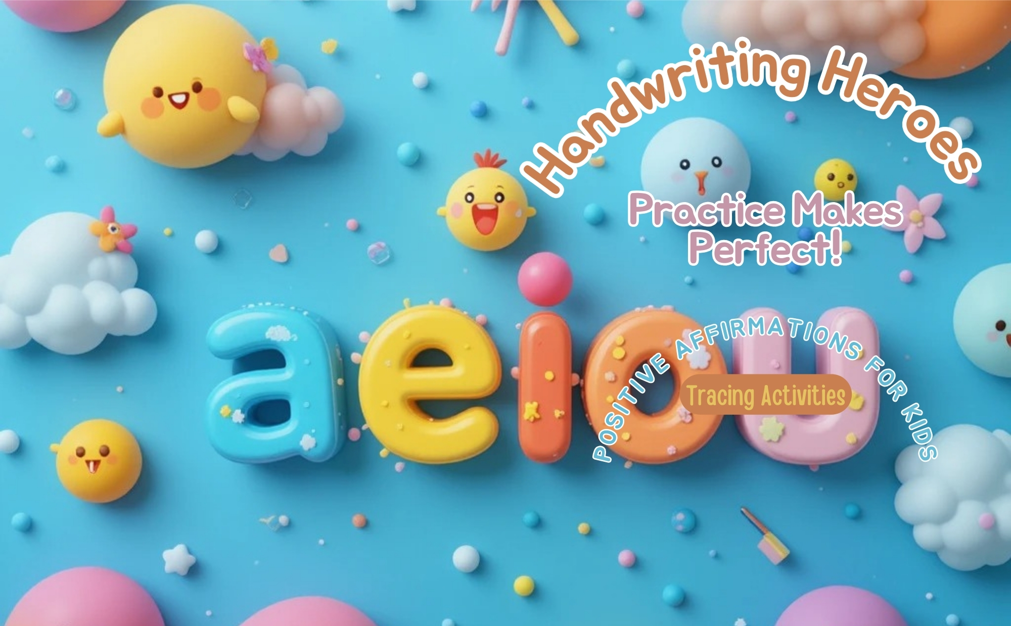 Handwriting Heroes: ABC Affirmations