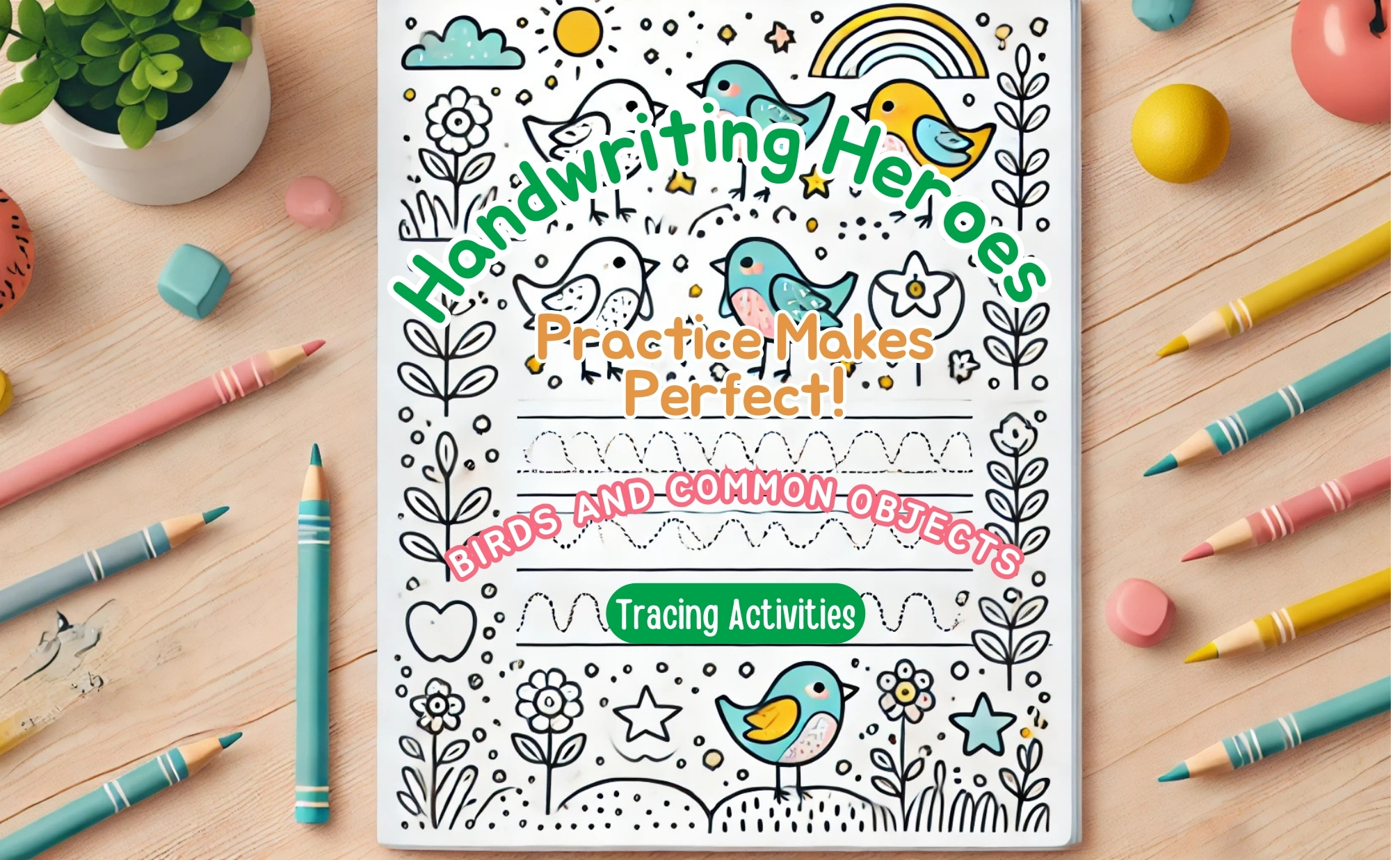 Handwriting Heroes: Trace Like a Superhero