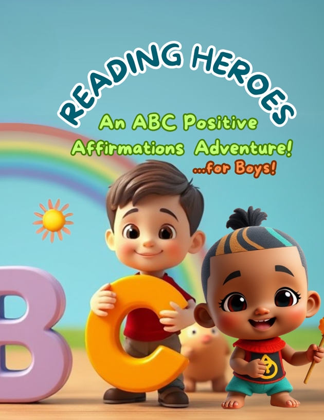 Reading Heroes: An ABC positive affirmations adventure for boys!