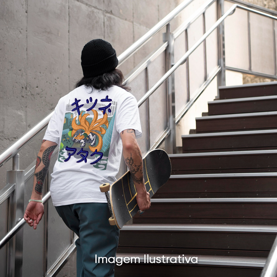 Camiseta Overside - Kitsune