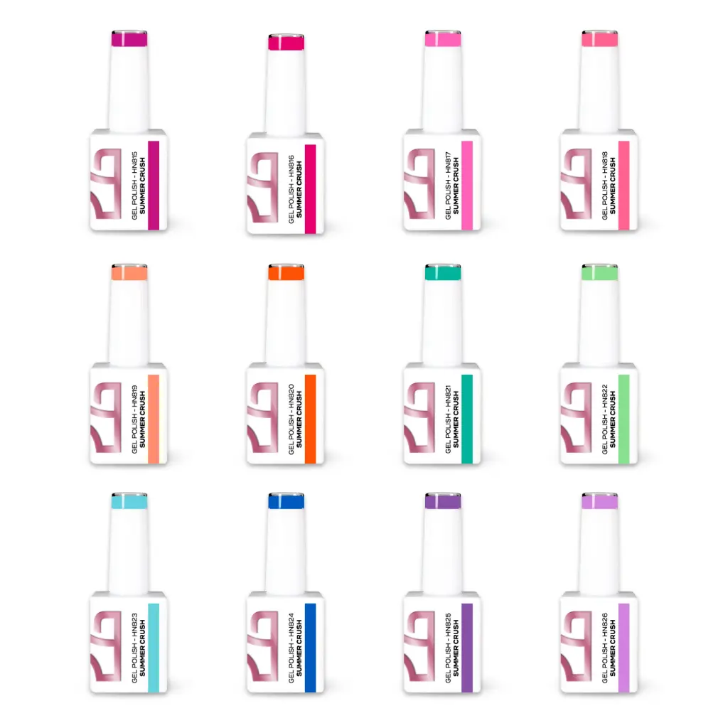 Gel Polish Summer Crush - 12 Cores