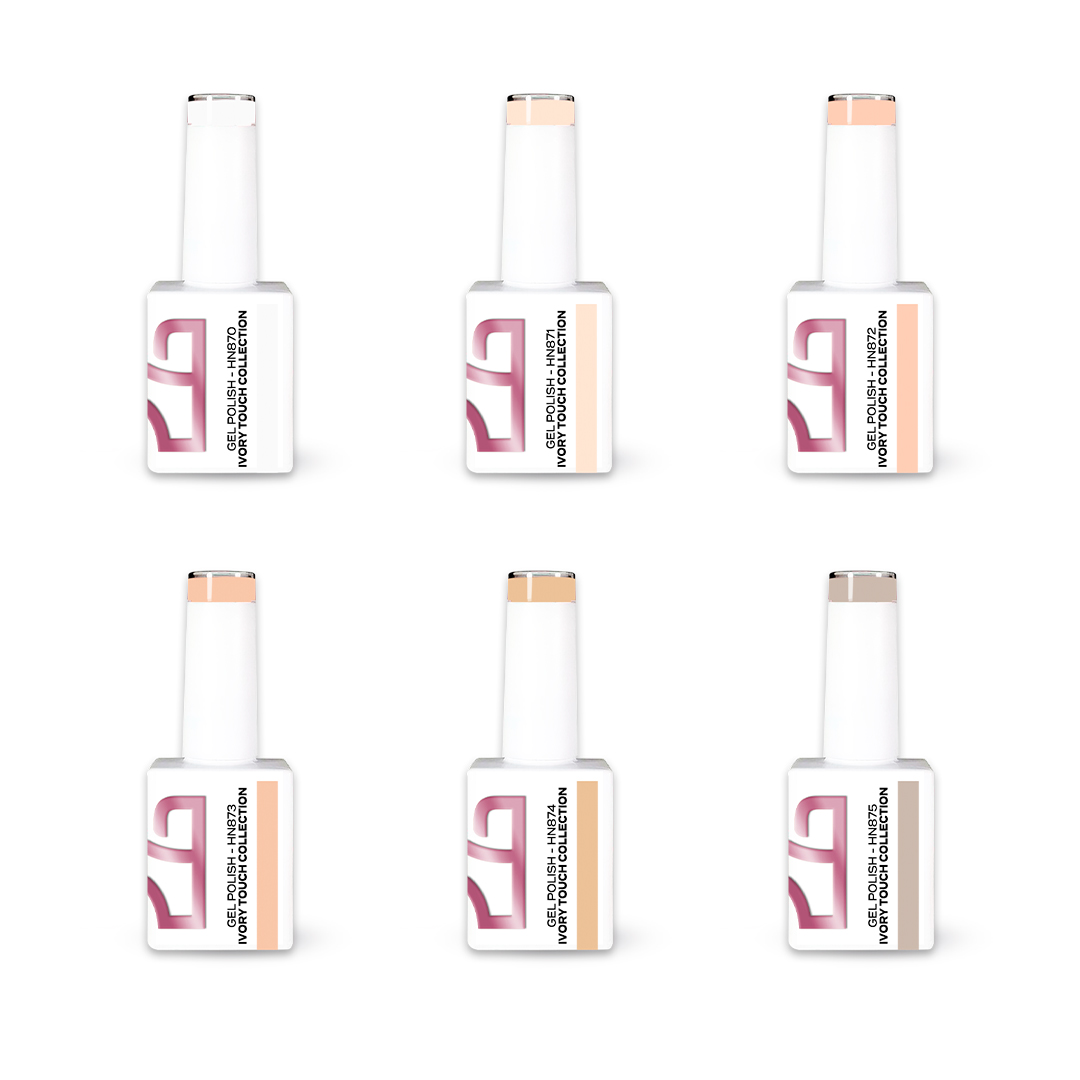 Ivory Touch Collection - 6 Cores