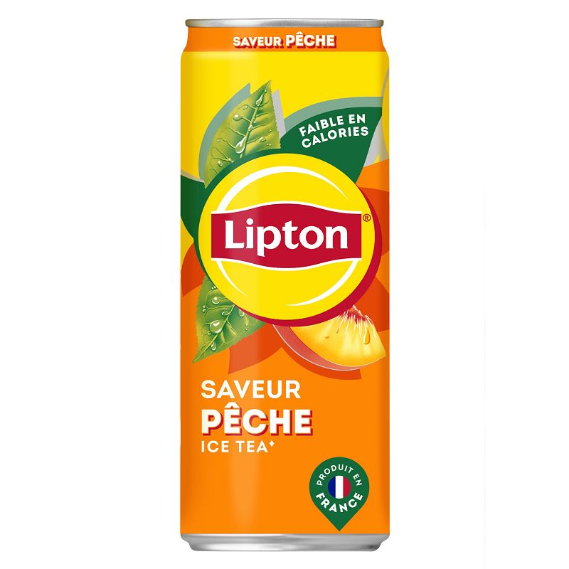 Ice Tea Saveur Pêche Lipton 33cl
