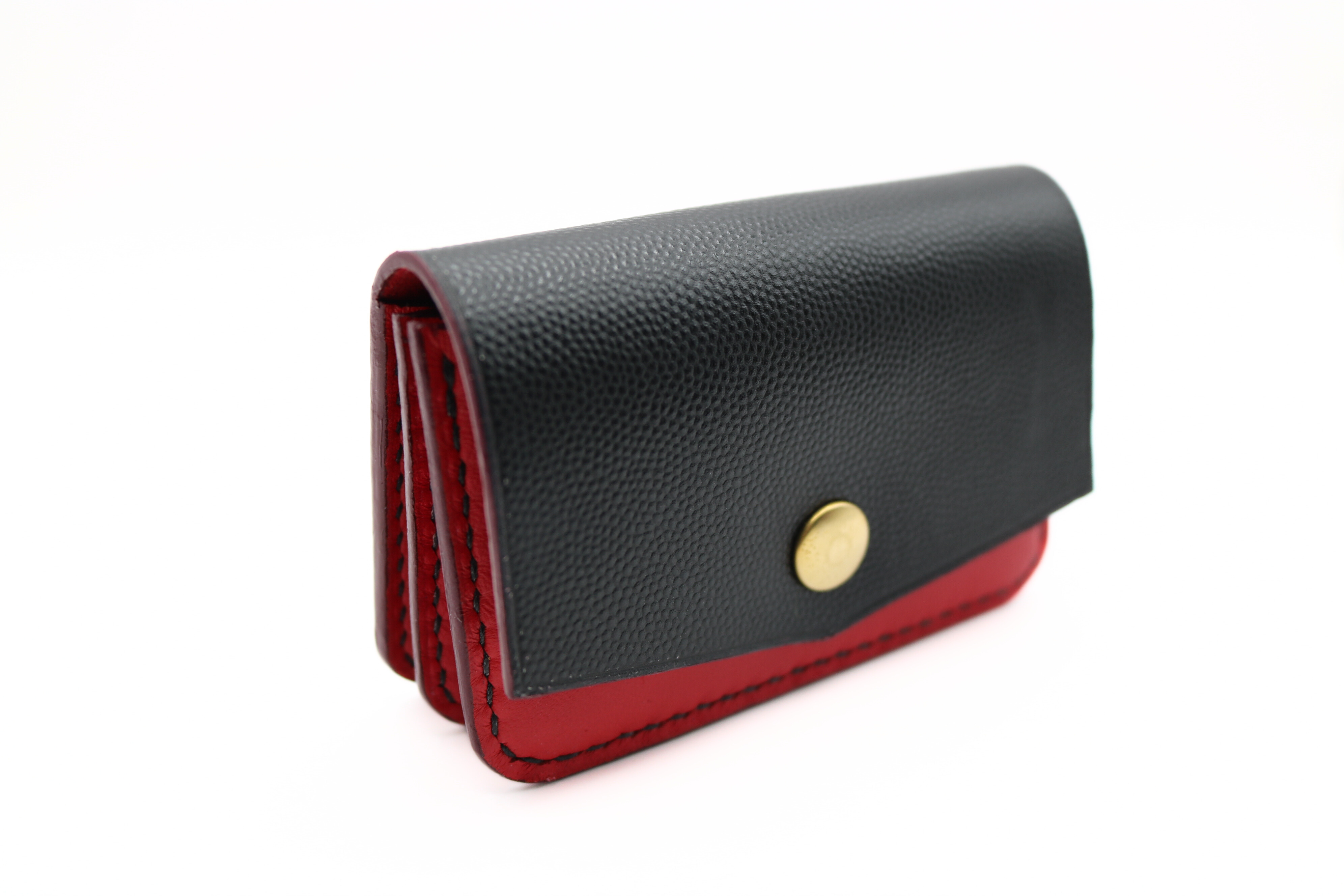 Porte carte et Monnaie - Cash Cash Baby - Noir & Rouge
