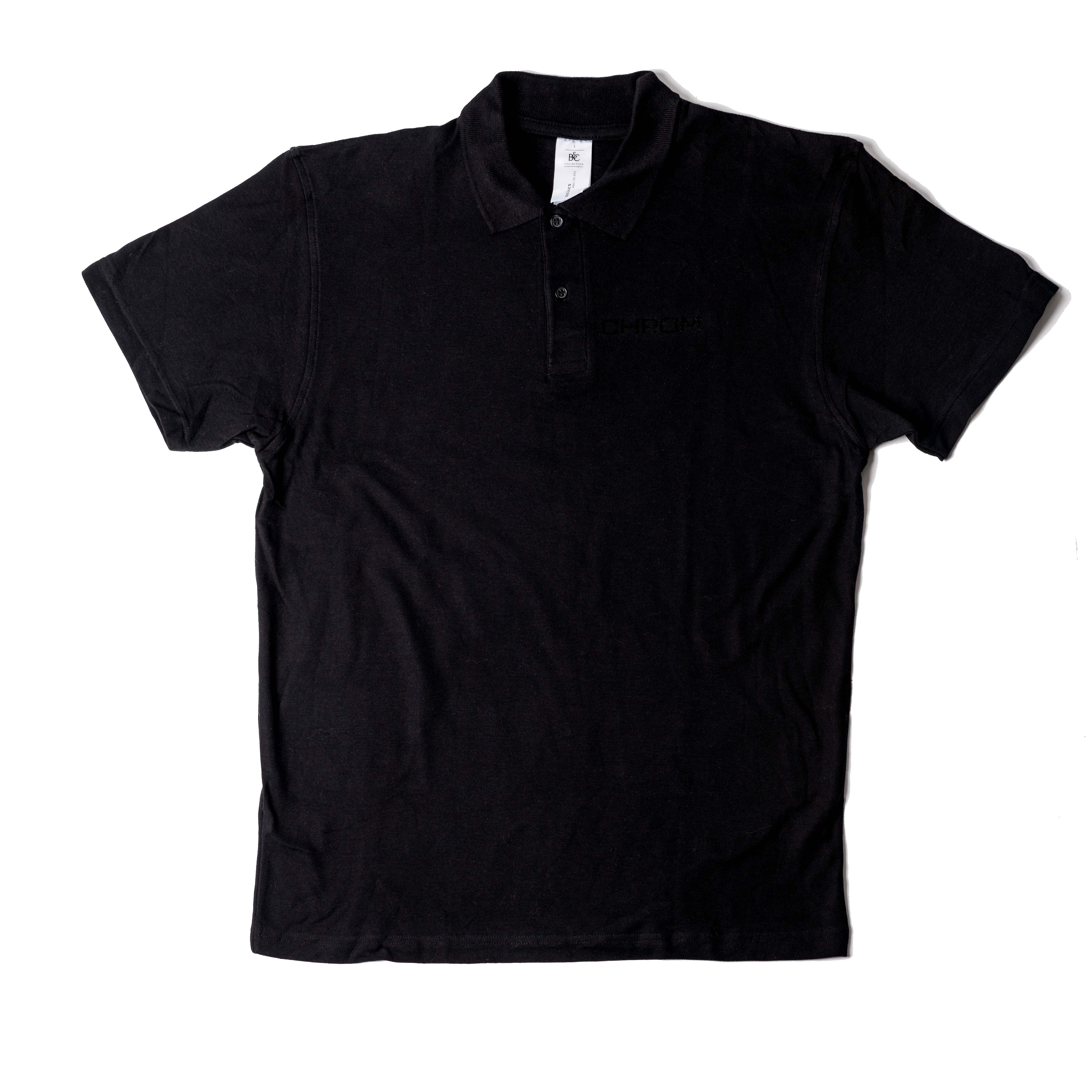 Polo Shirt - CHROM Black