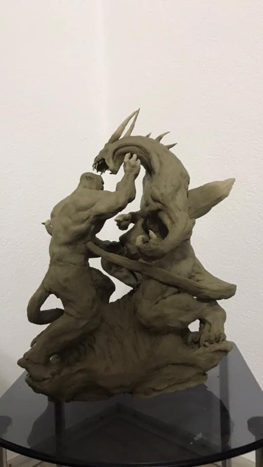 Fantasy Creature Statue