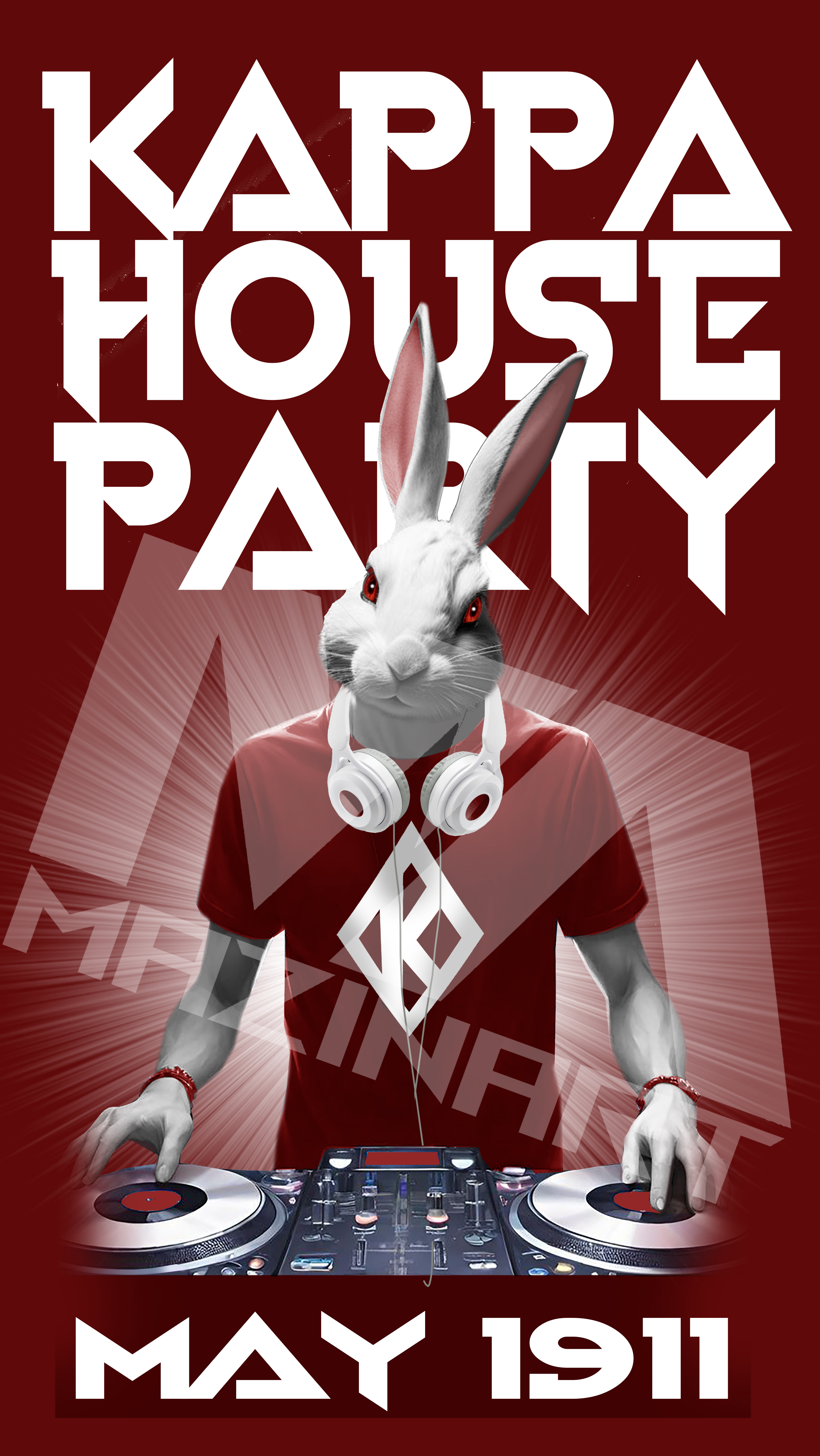 KAPPA HOUSE PARTY (POSTER)