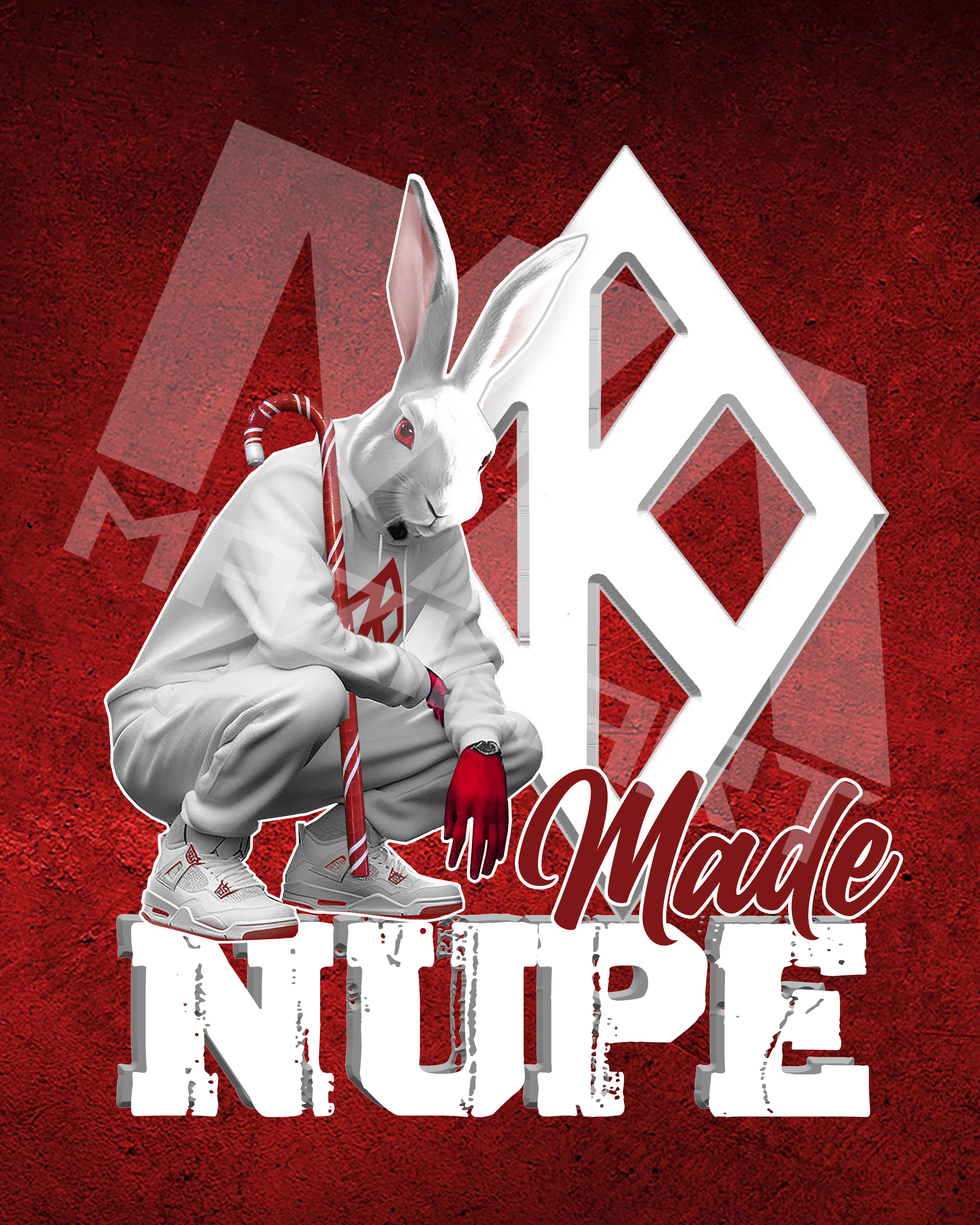 MADE NUPE (BUNNY) (POSTER)