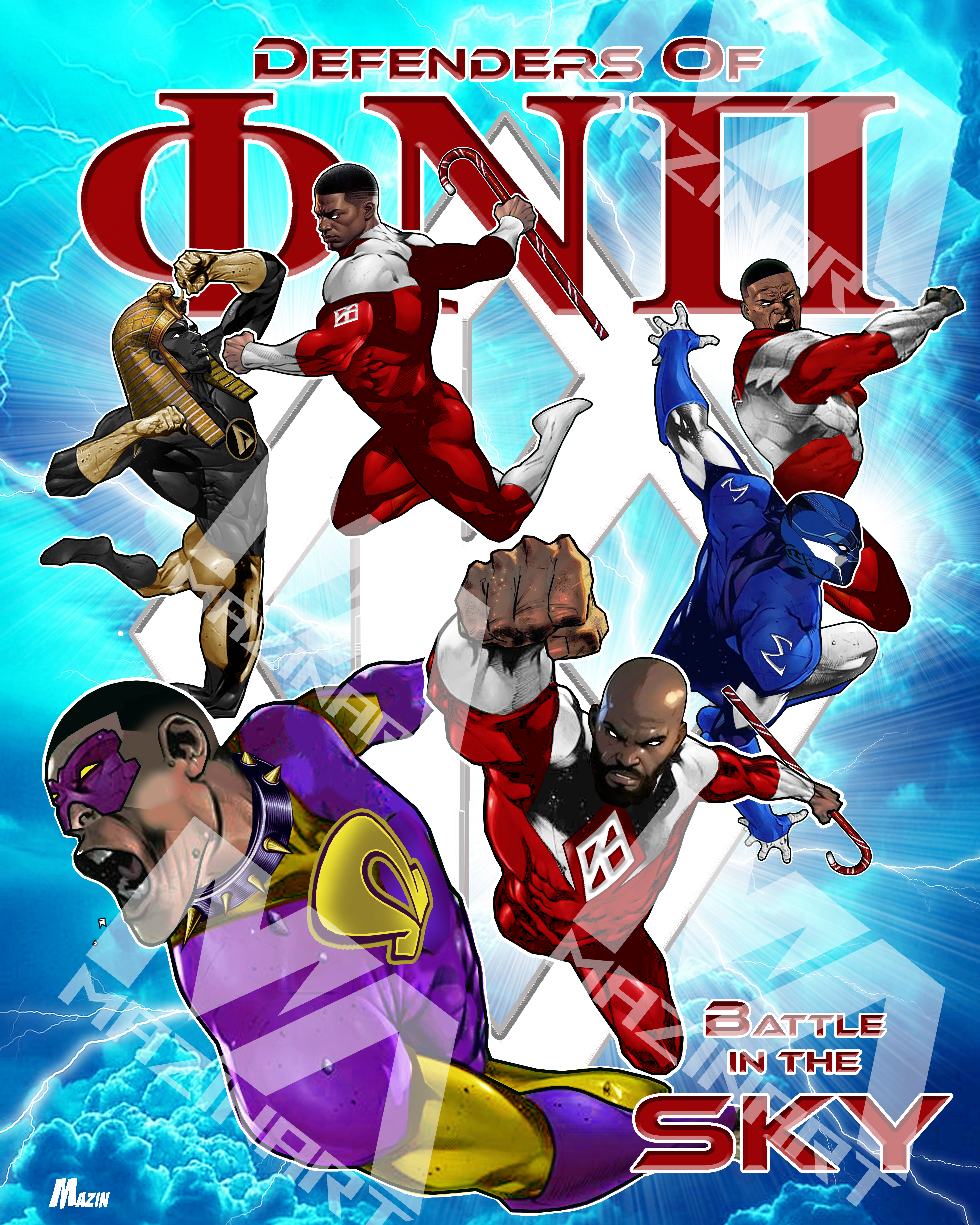 DEFENDERS OF ONE (POSTER)