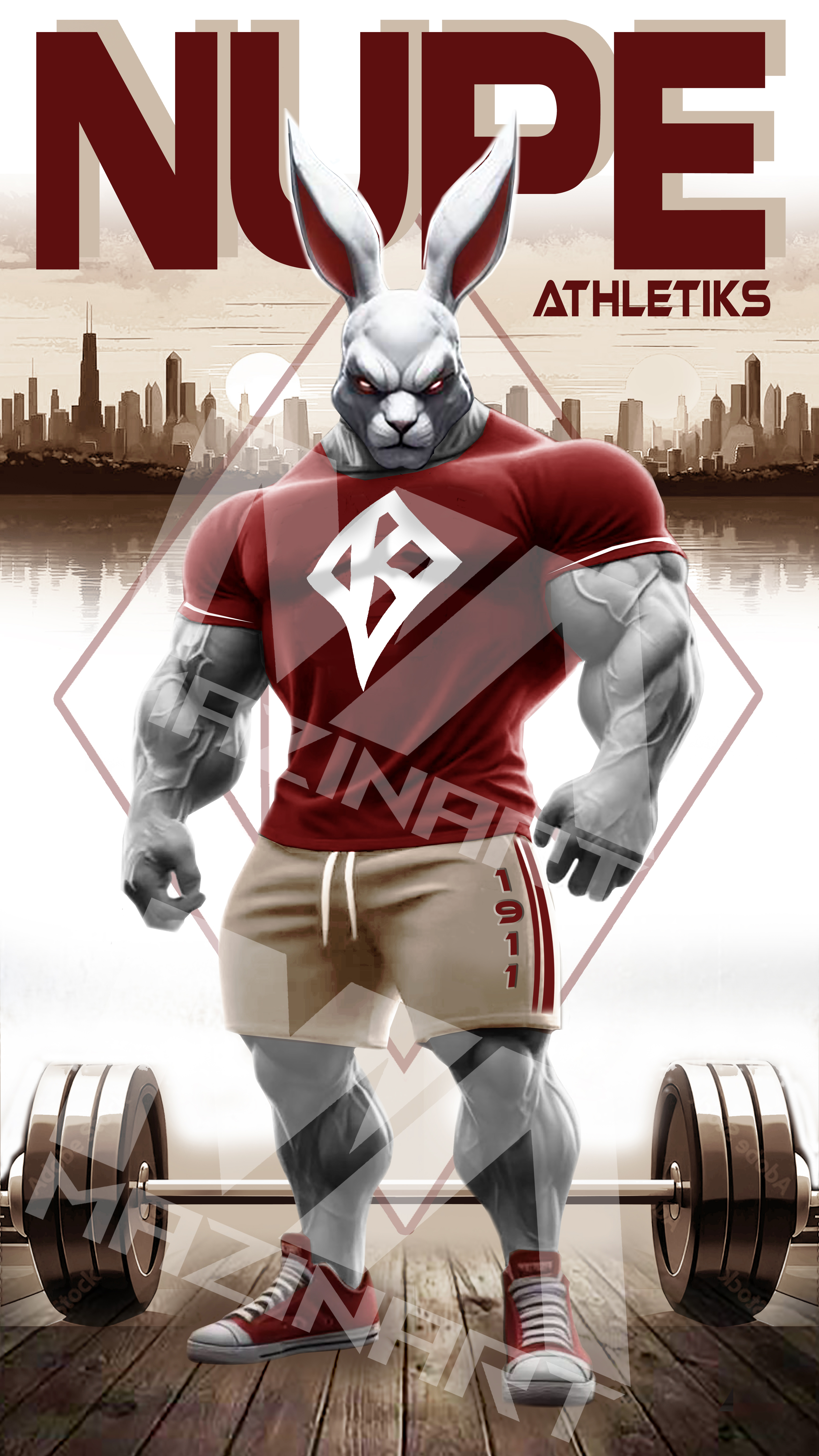 NUPE ATHLETIKS (POSTER)