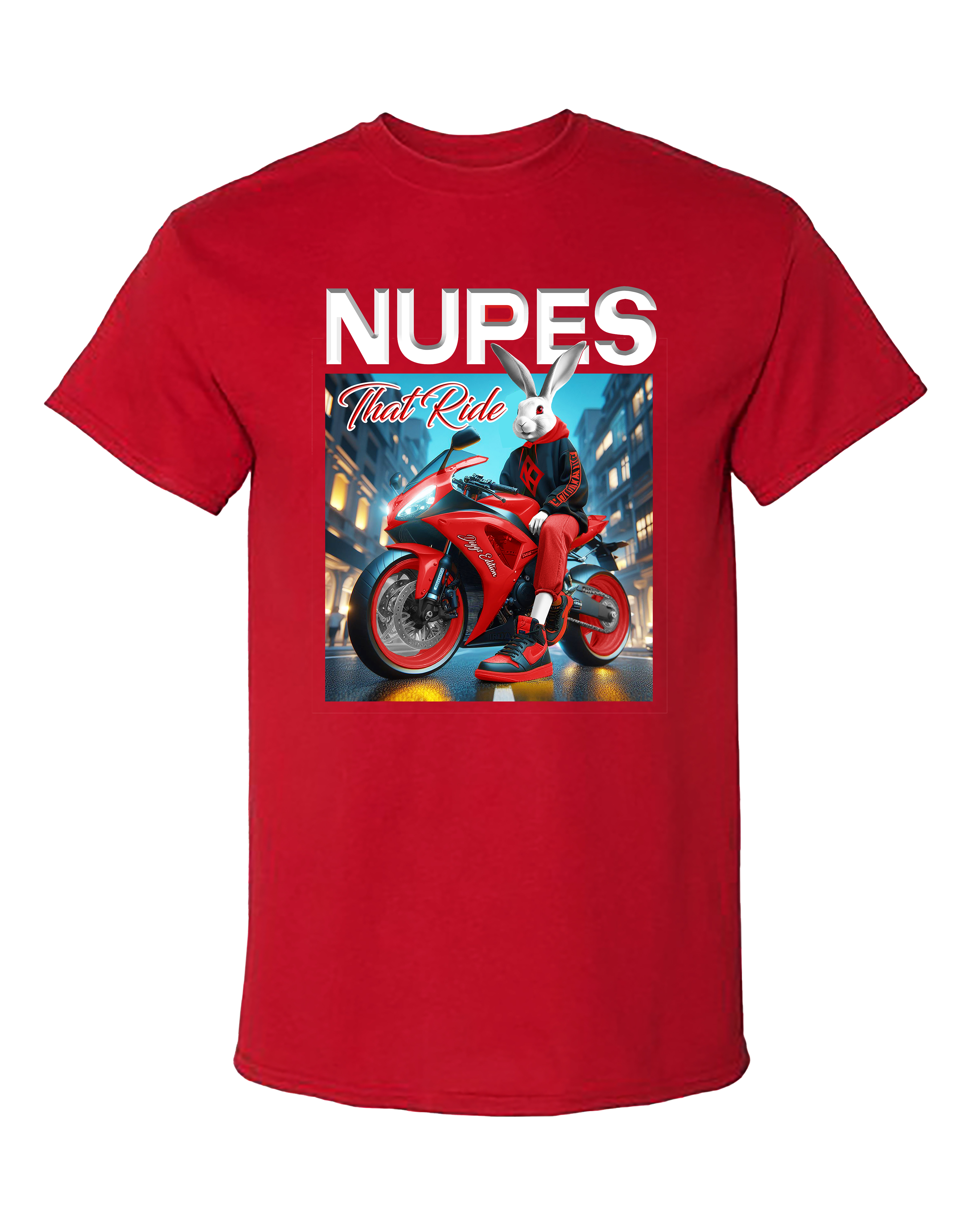 NUPES THAT RIDE SHIRT