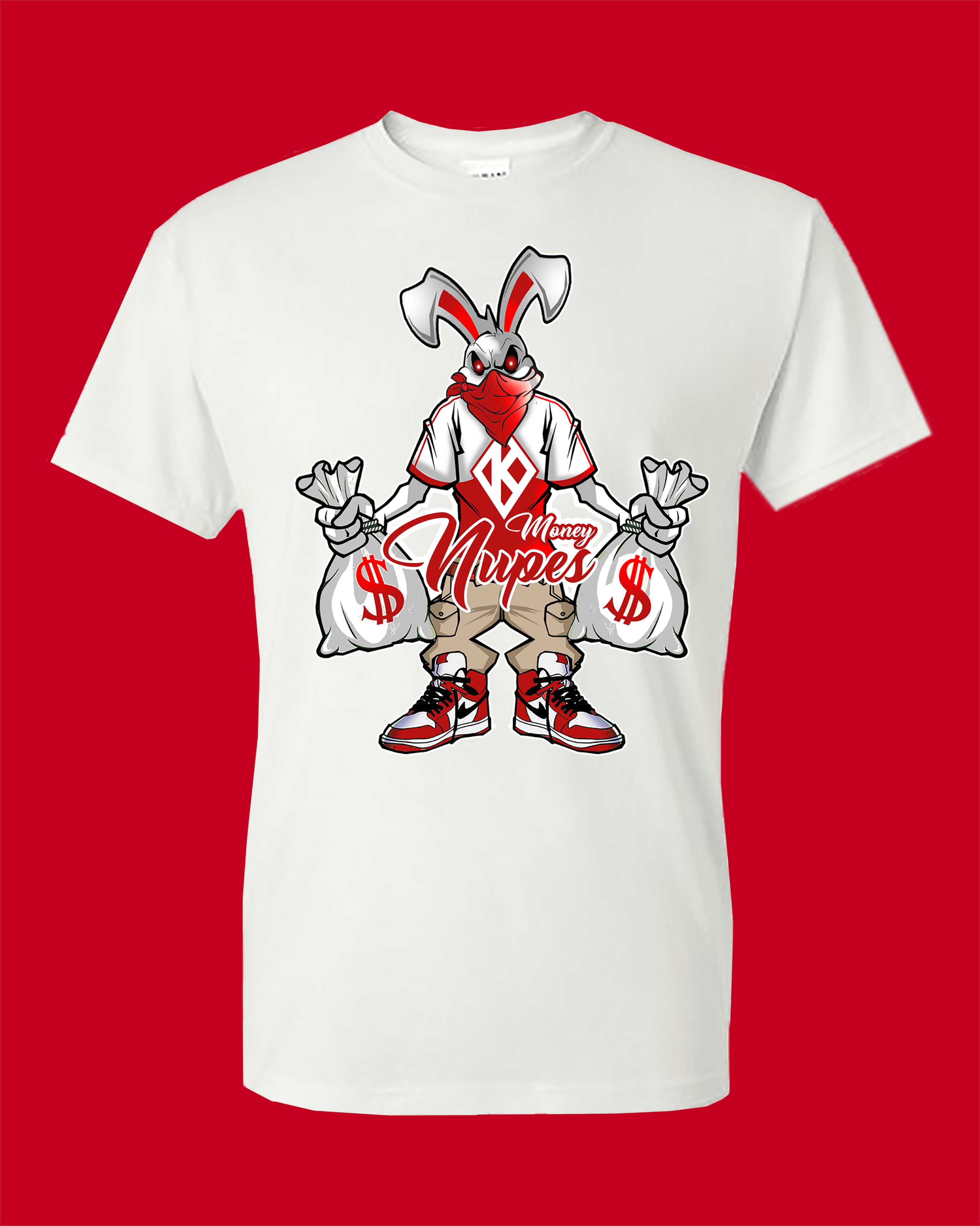 MONEY NUPES SHIRT #2 (WHITE)