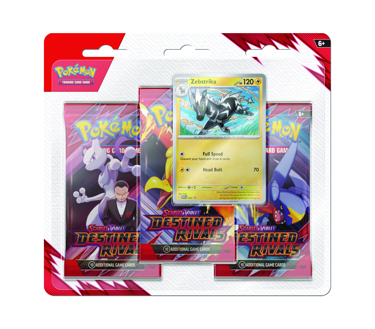 Pokémon TCG: Destined Rivals - Checklane Blister (EN)