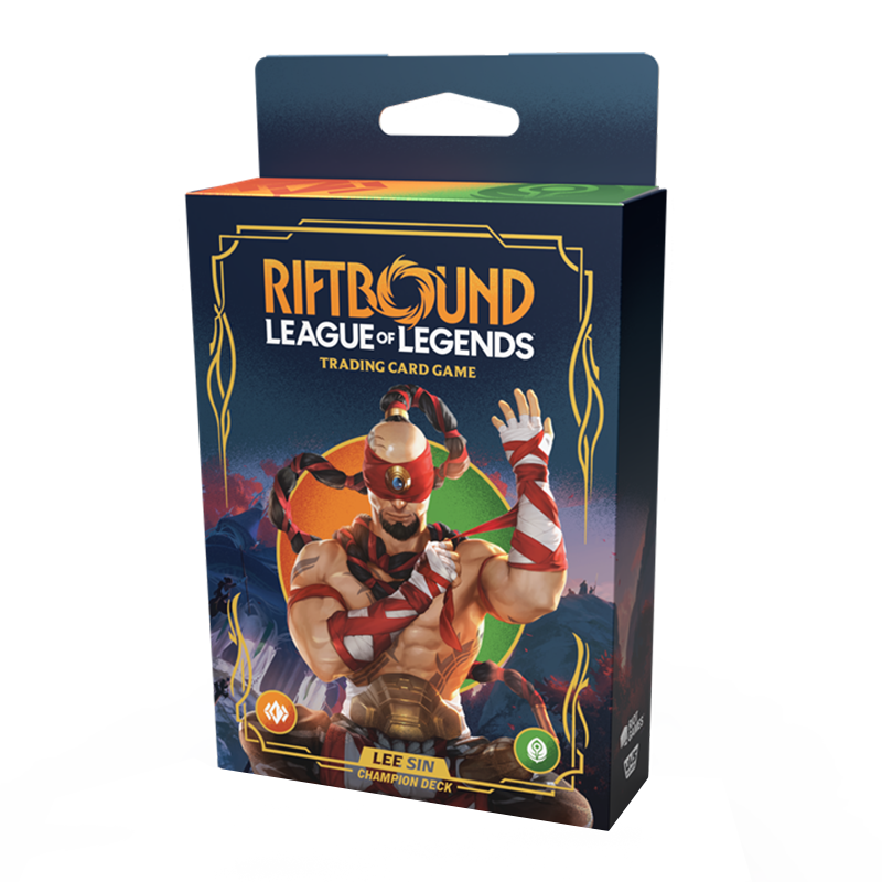 Riftbound: League of Legends TCG - 1. Set: Origins Champion Deck - LEE SIN (EN)