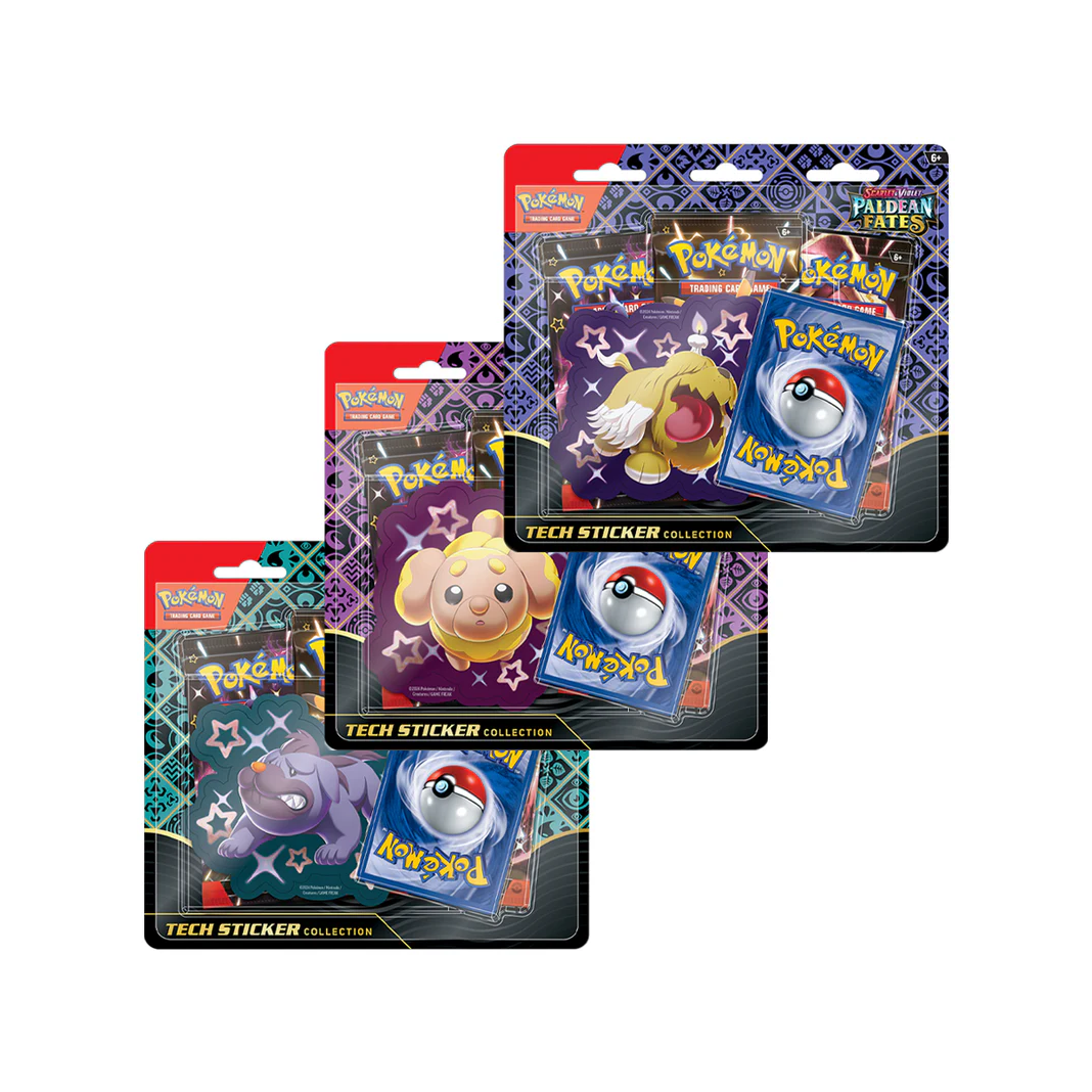 Pokémon TCG: Paldean Fates - Tech Sticker Blister (EN)