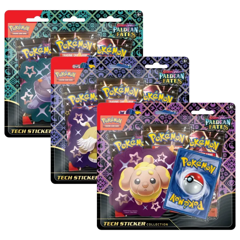 Pokémon TCG: Paldean Fates - Tech Sticker Blister (EN)