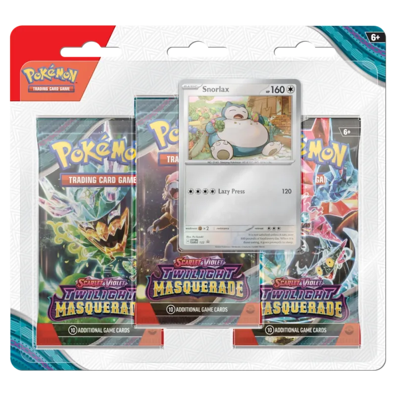 Pokémon TCG: Twilight Masquerade - 3er Blister (EN)