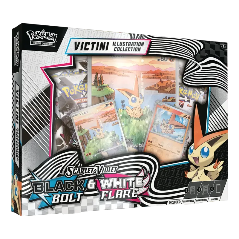 Pokémon TCG: Black Bolt & White Flare - Unova Victini Illustration Collection (EN)