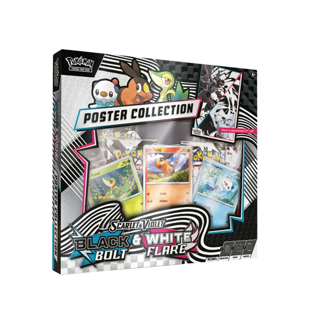 Pokémon TCG: Black Bolt and White Flare - Unova Poster Collection (EN)
