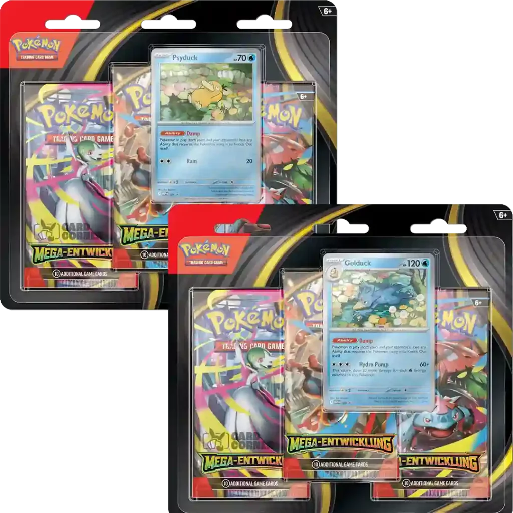 Pokémon TCG: Mega Entwicklungen - 3er Blister (DE)