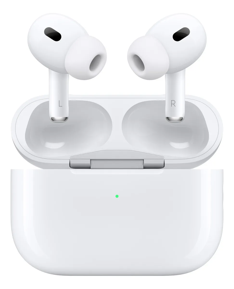 Apple AirPods Pro (2ª Generación) con Estuche MagSafe USB-C | Cancelación de Ruido y Audio Espacial