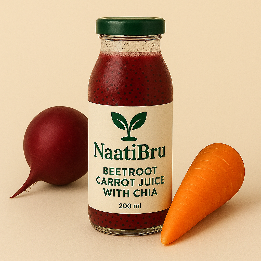 Beetroot Carrot Juice with Chia seeds - Subscription
