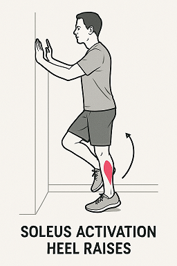 Soleus Heel Raise - Post meal mobility
