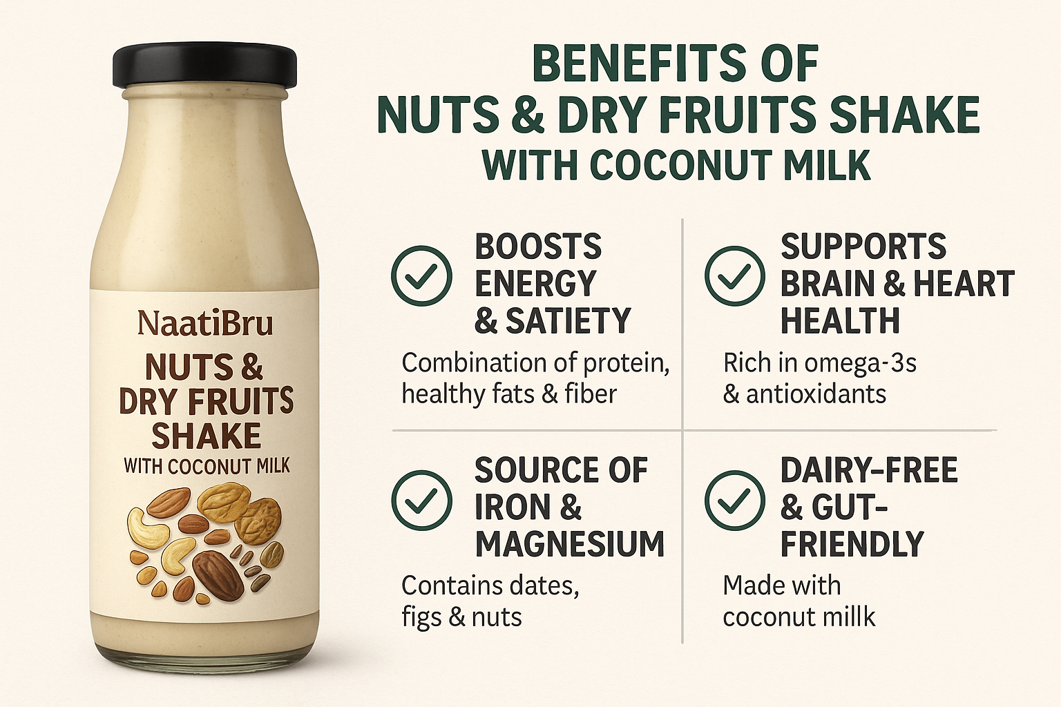 Nuts & Dry Fruits Shake 