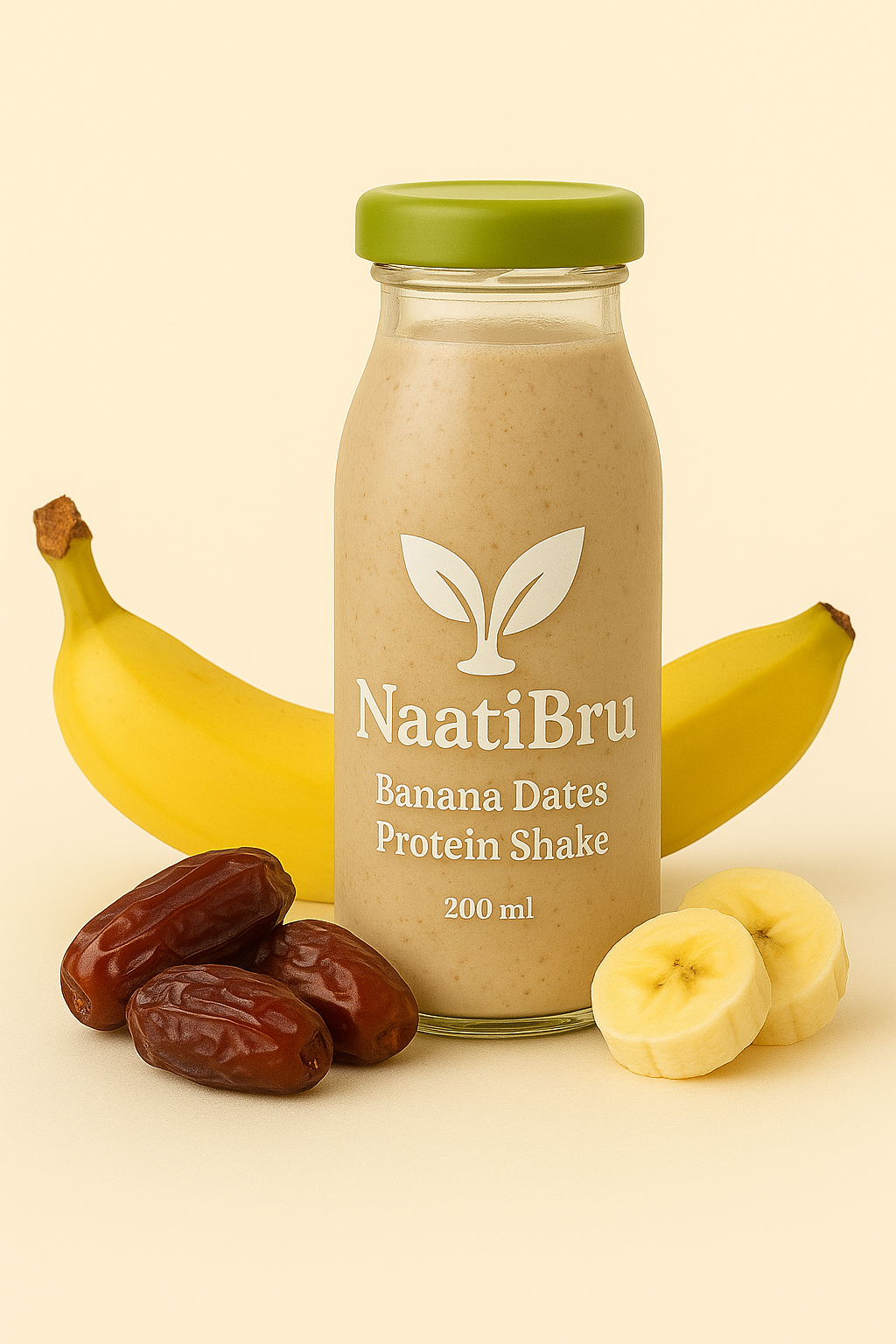 NaatiBru Banana Dates Protein Shake