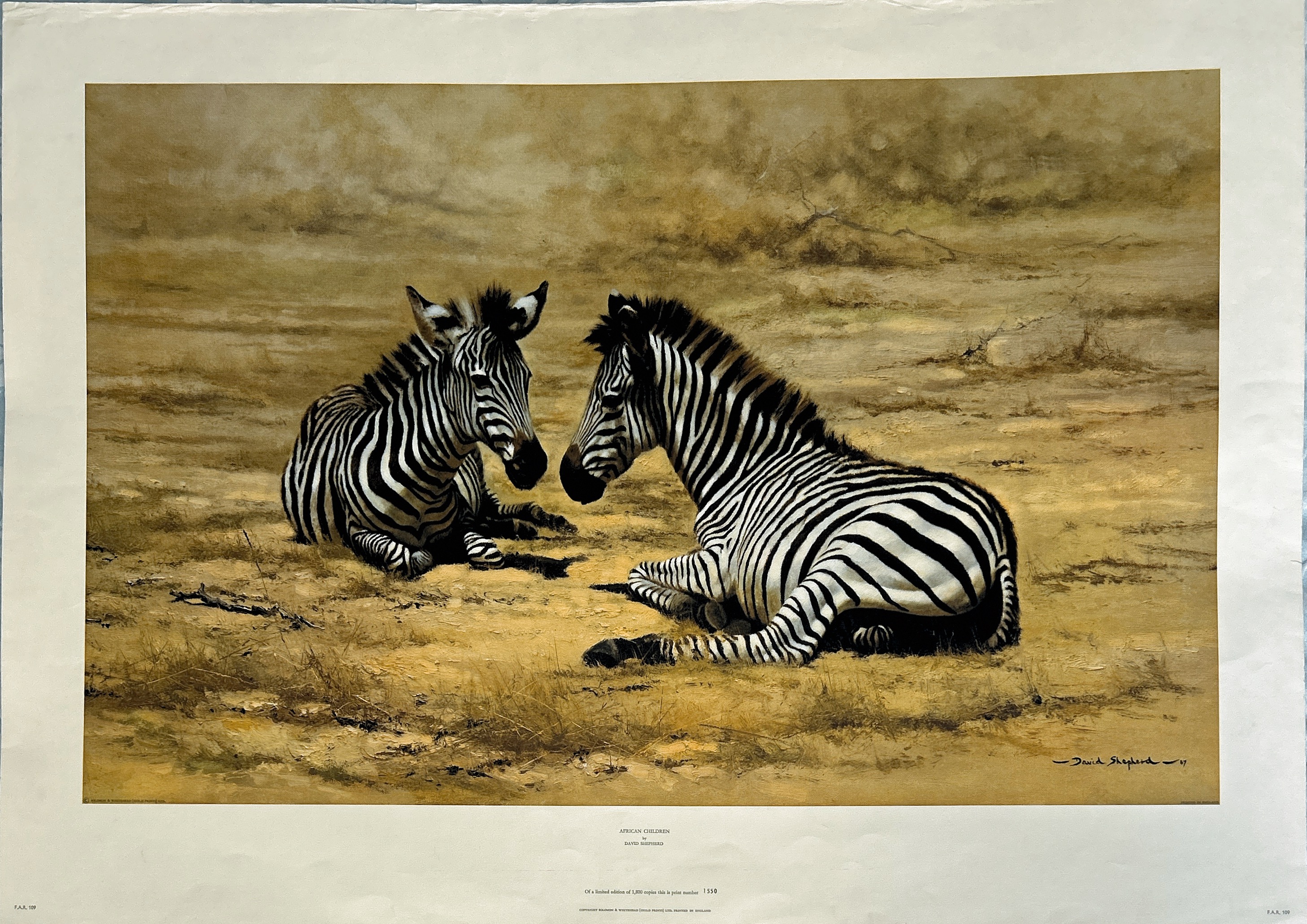 African Children, David Shepherd Print