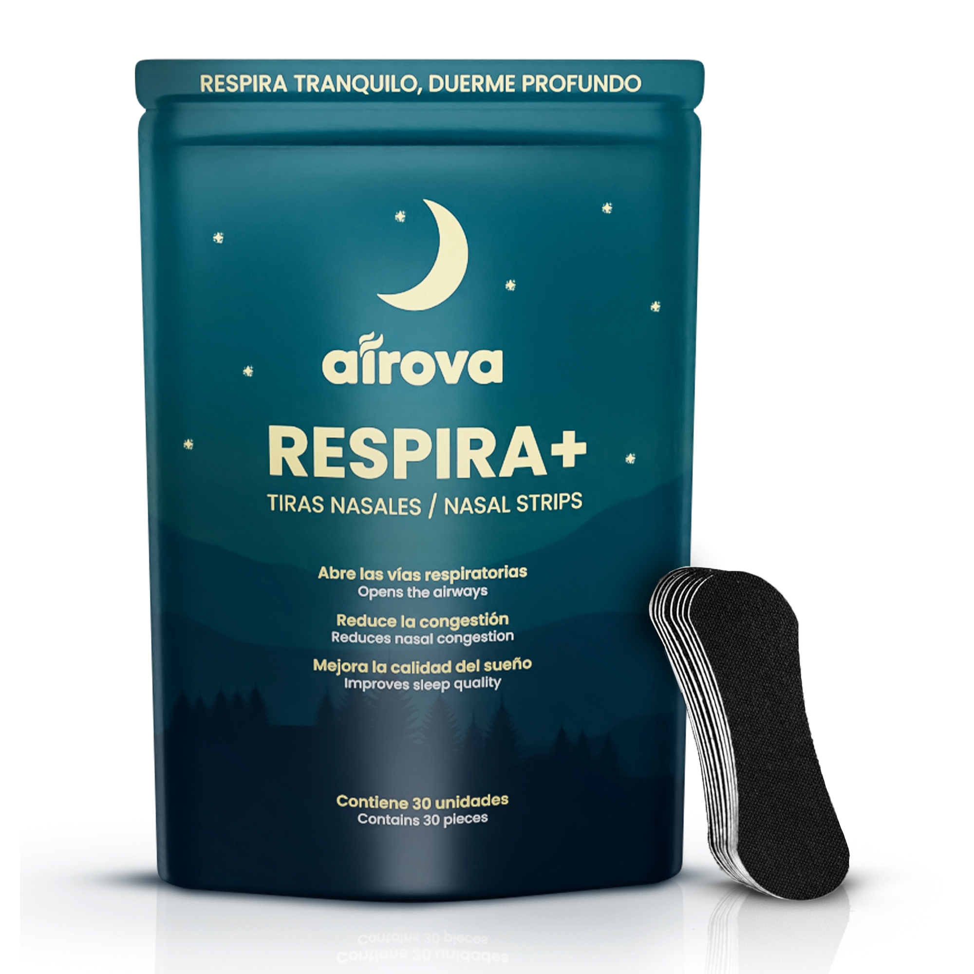 Airova Tiras Nasales Respira+ 
