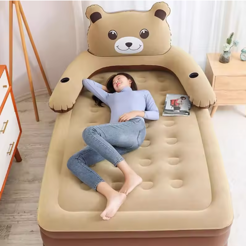 Bear Shaped Inflatable Bed