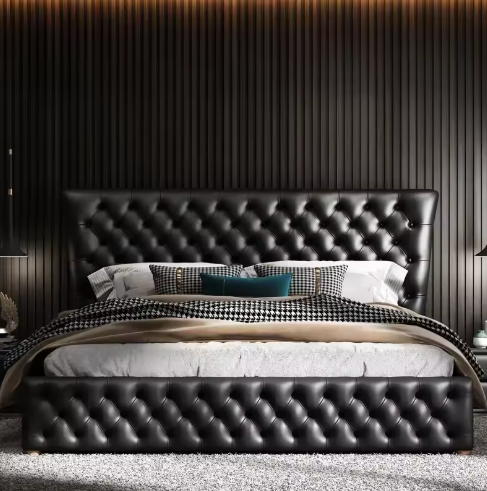Luxury Leather Bed