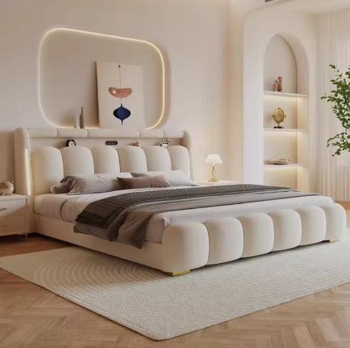 Modern Upholstered Bed