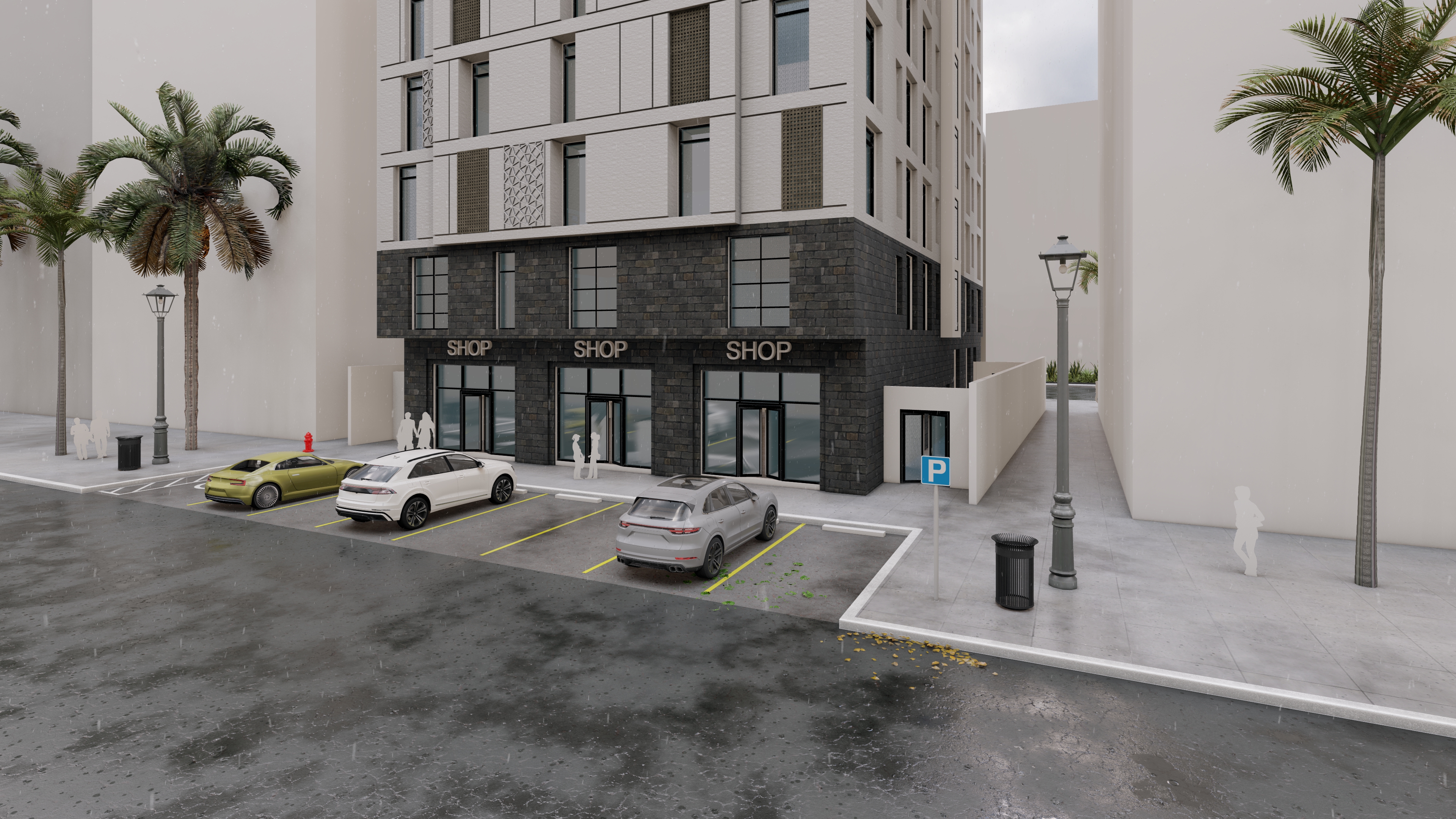 مبنى 8 أدوار | تجاري سكني