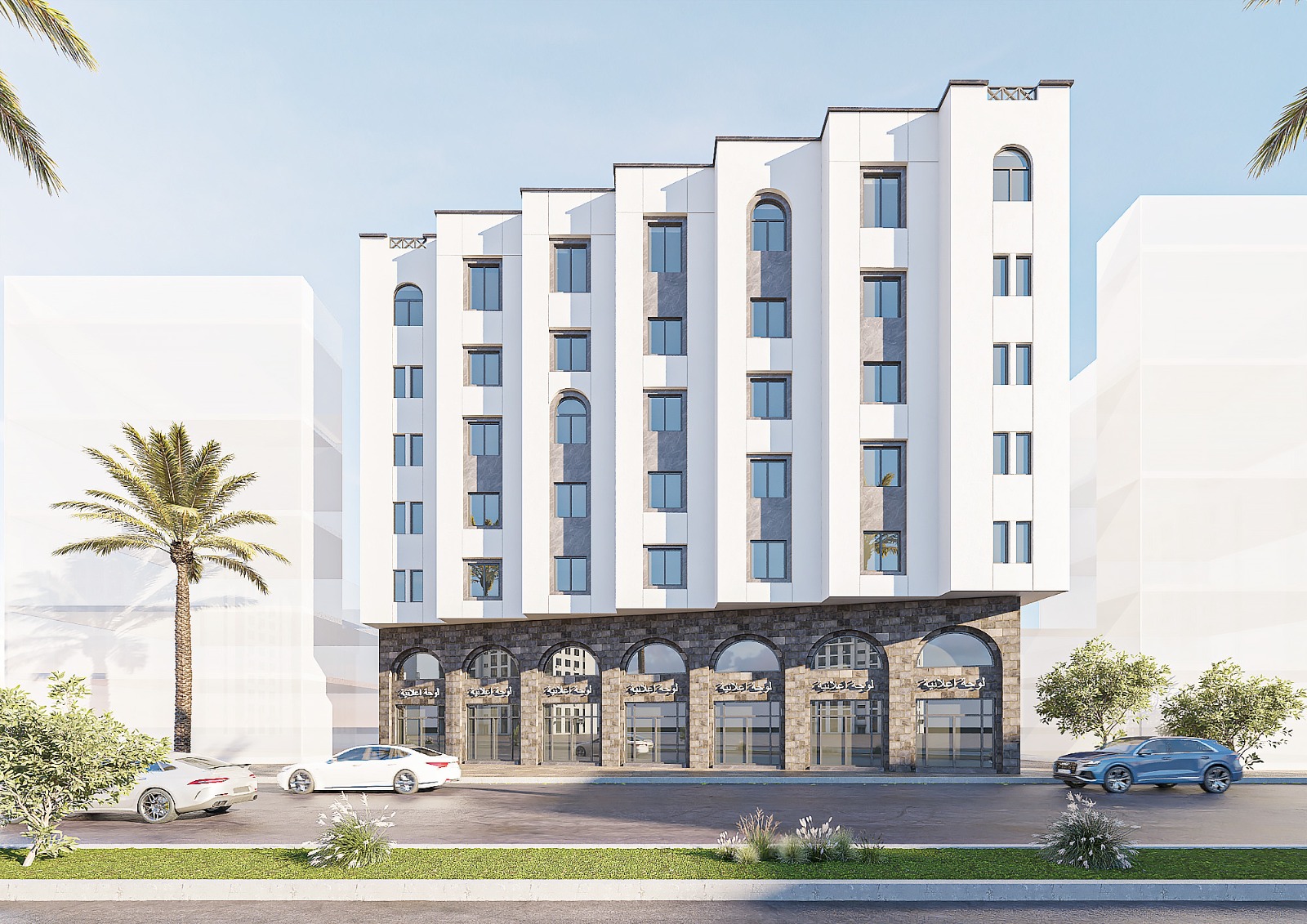 مبنى 6 أدوار | تجاري سكني