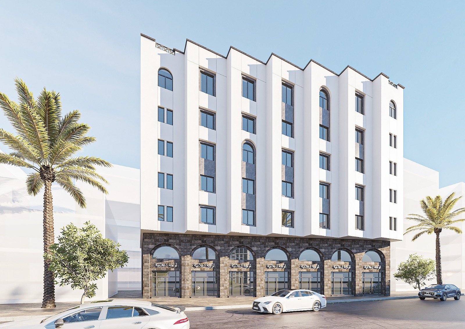 مبنى 6 أدوار | تجاري سكني