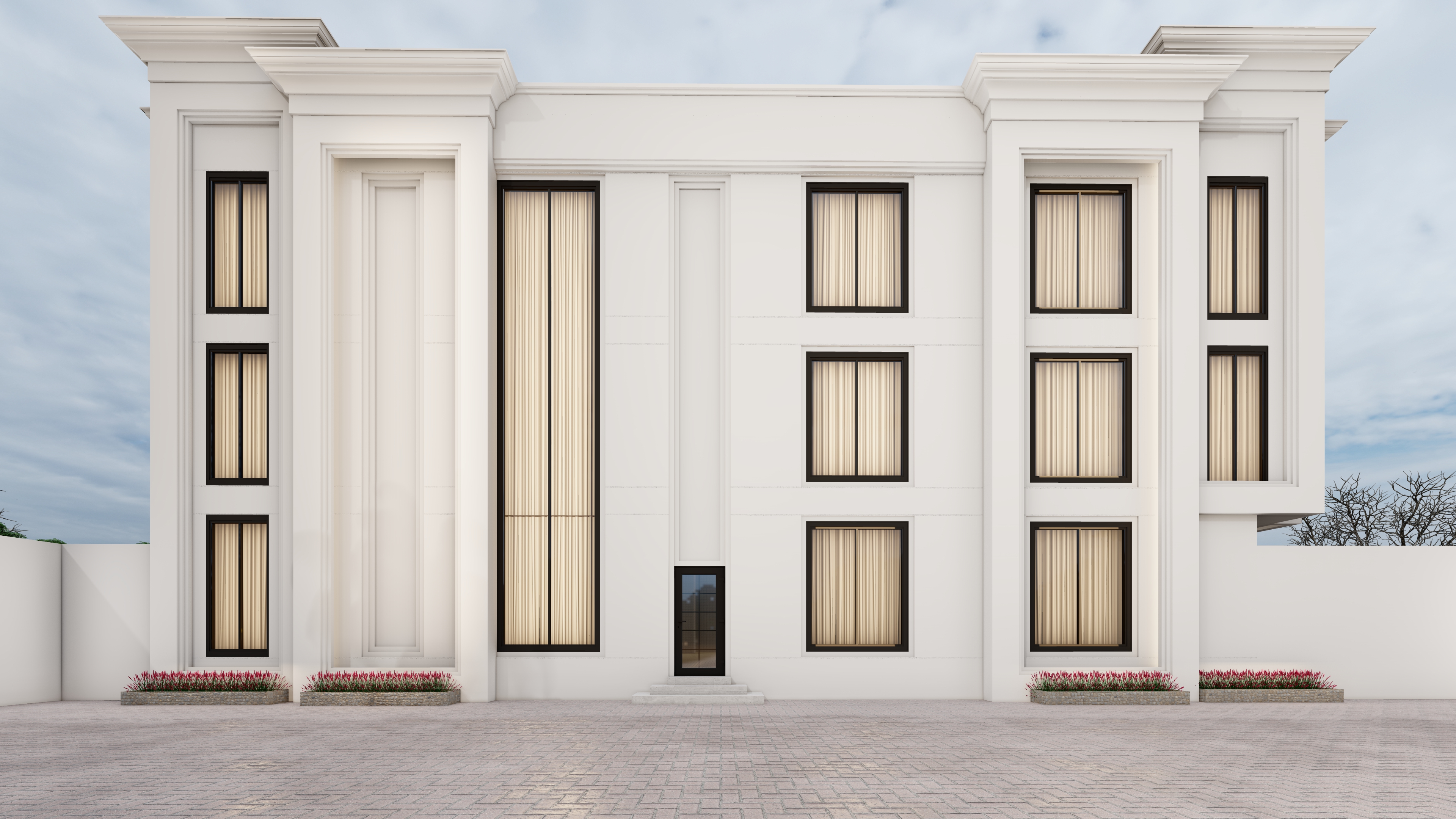 فيلا وشقق سكنية