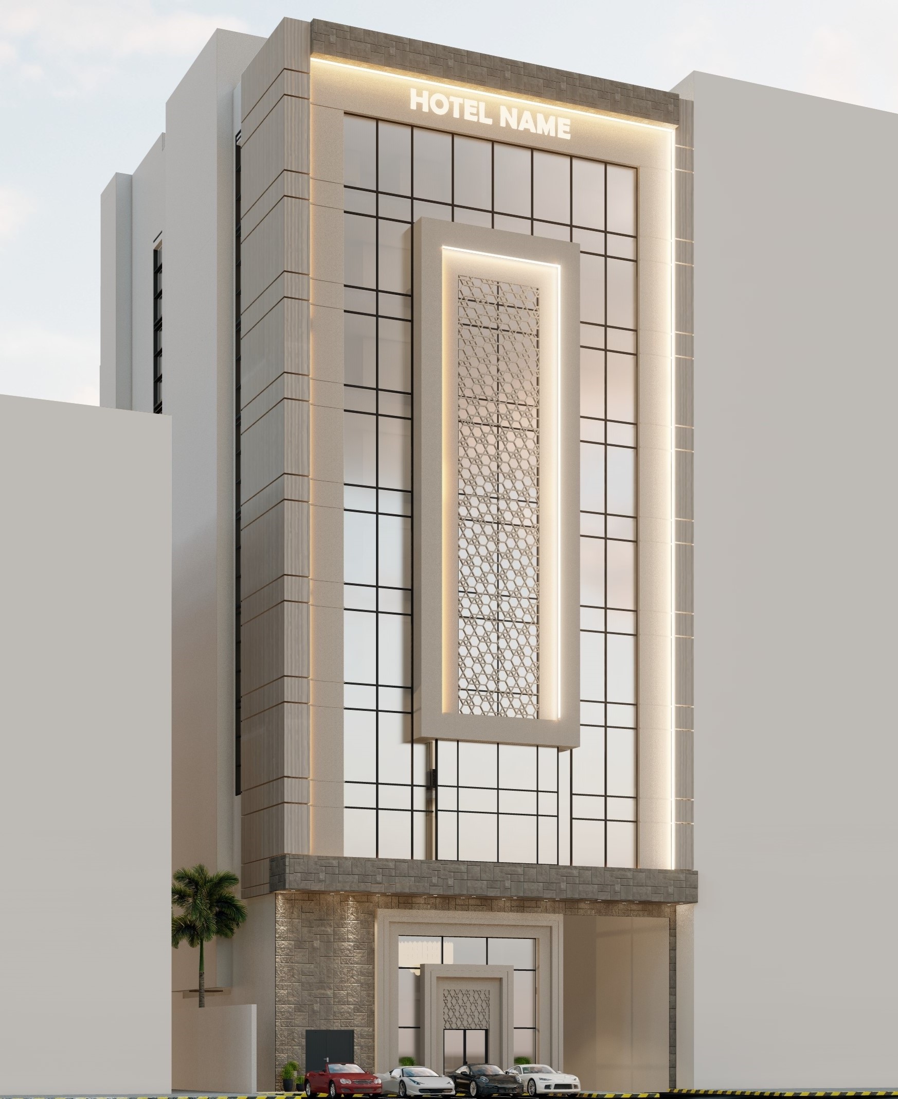 مبنى 10 أدوار | فندقي تجاري