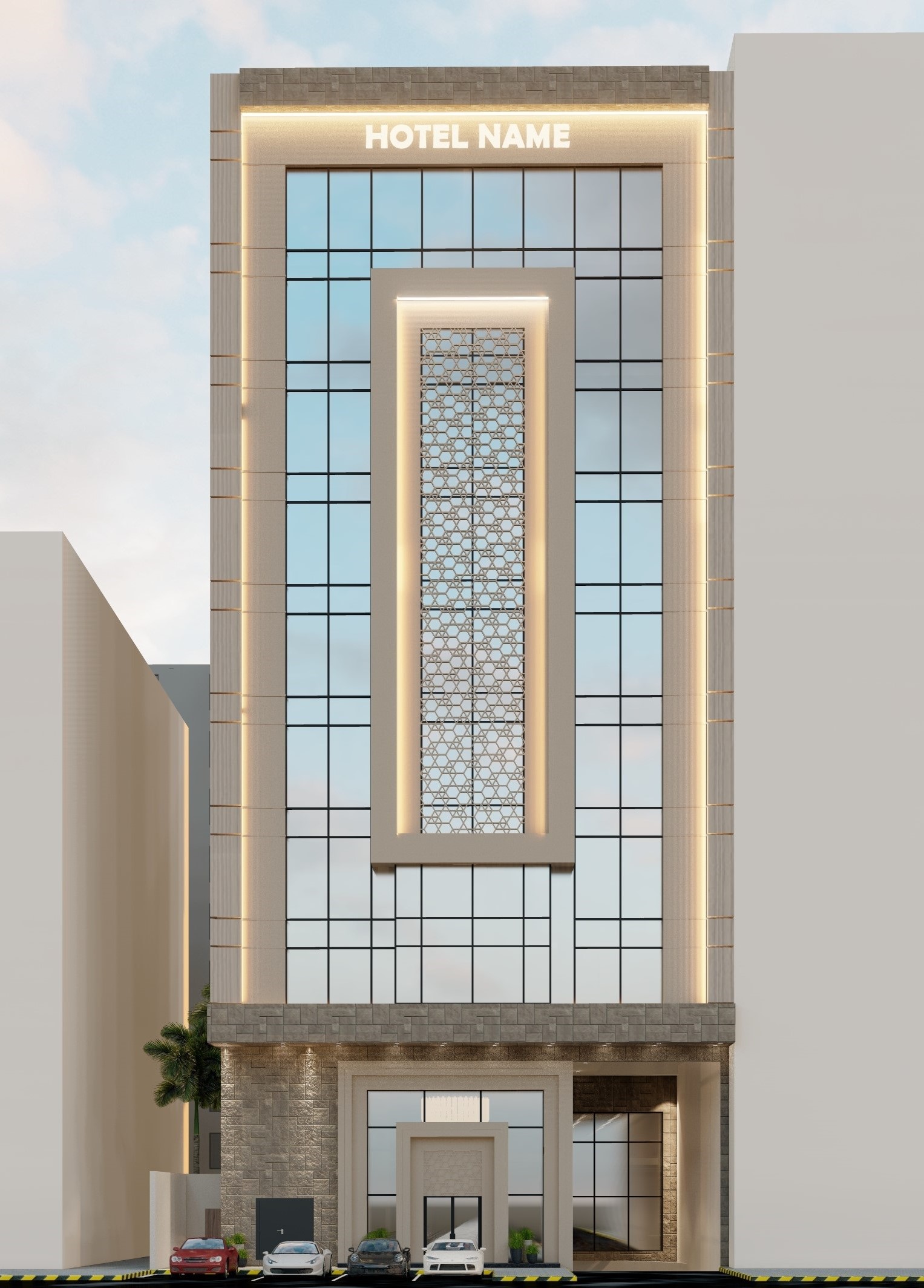 مبنى 10 أدوار | فندقي تجاري