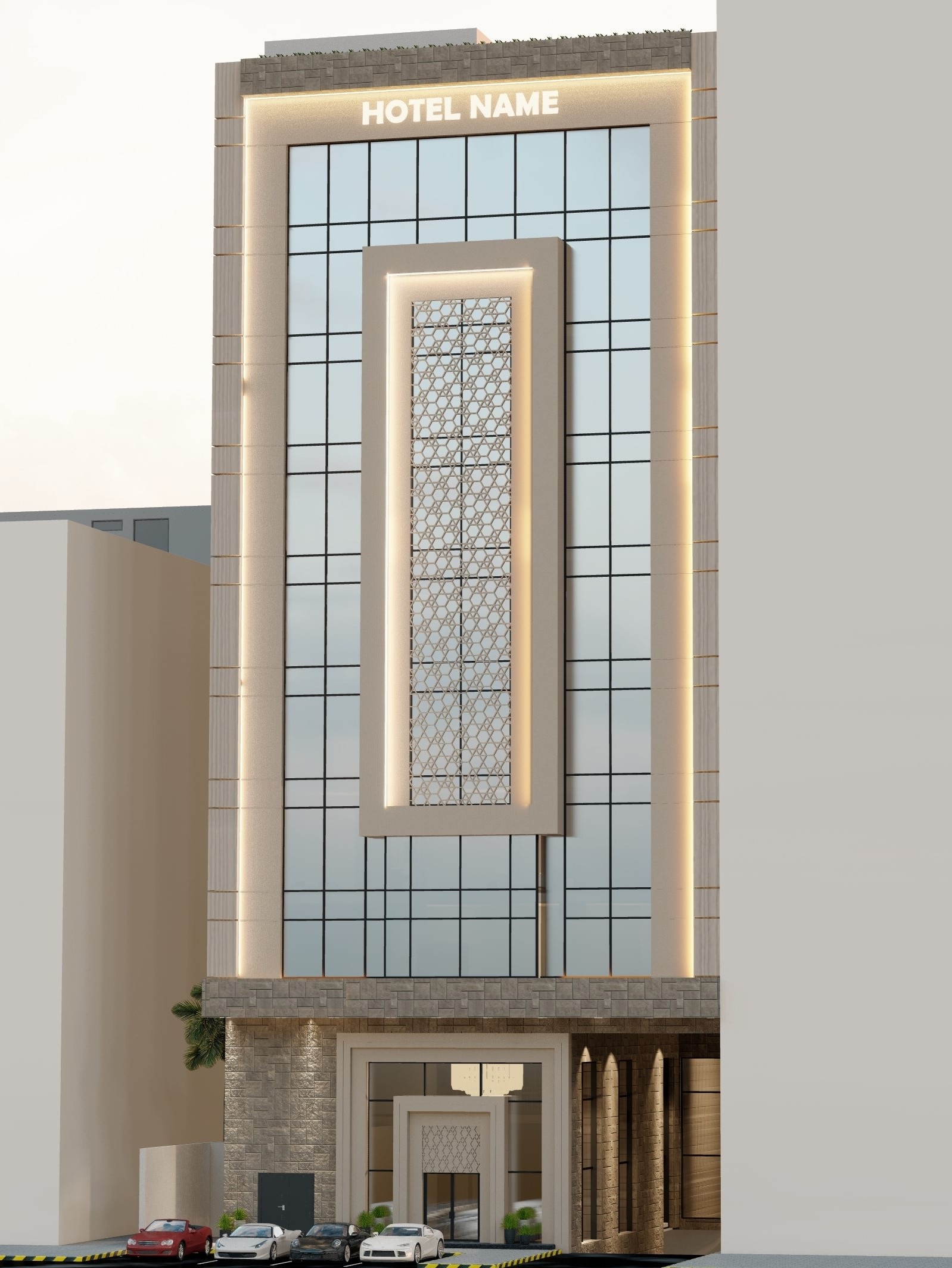 مبنى 10 أدوار | فندقي تجاري